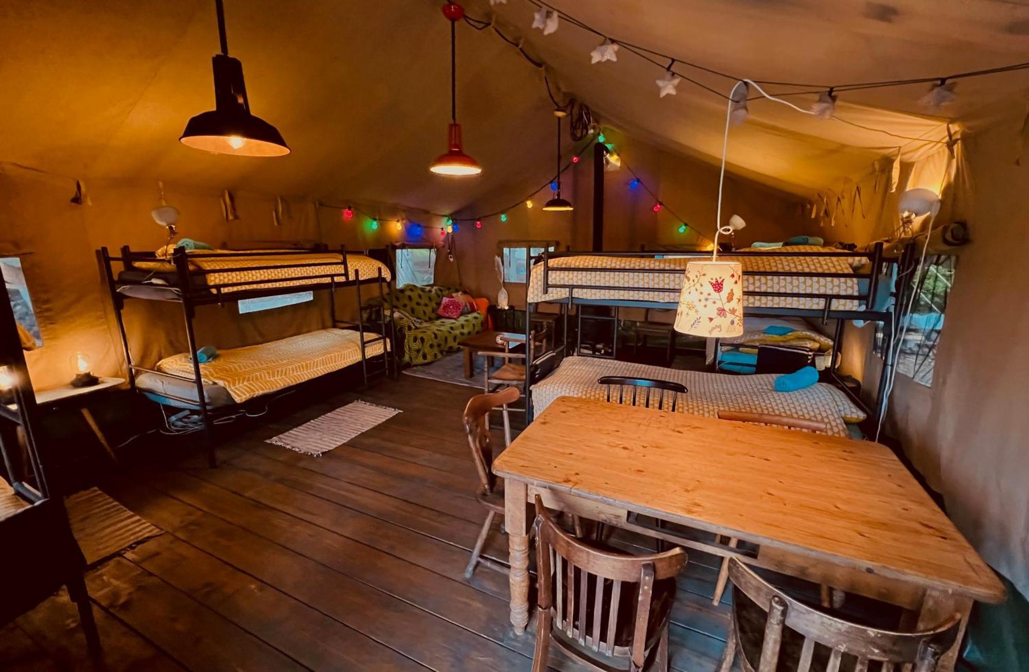 Eco-Camping De Helleborus, Yurt, Bell & Safari Tent, Pipo, Caravans, Dorms And Units Groningen Exterior foto