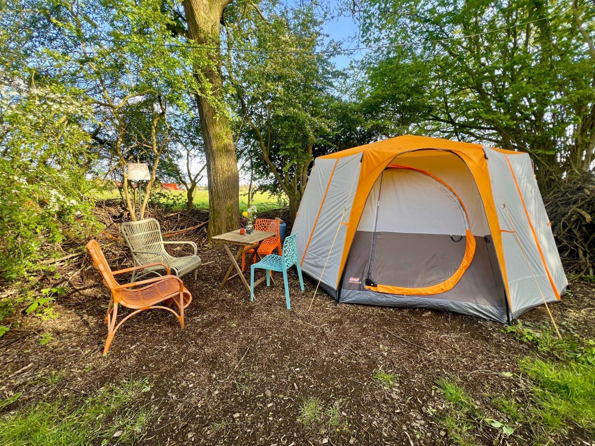 Eco-Camping De Helleborus, Yurt, Bell & Safari Tent, Pipo, Caravans, Dorms And Units Groningen Exterior foto
