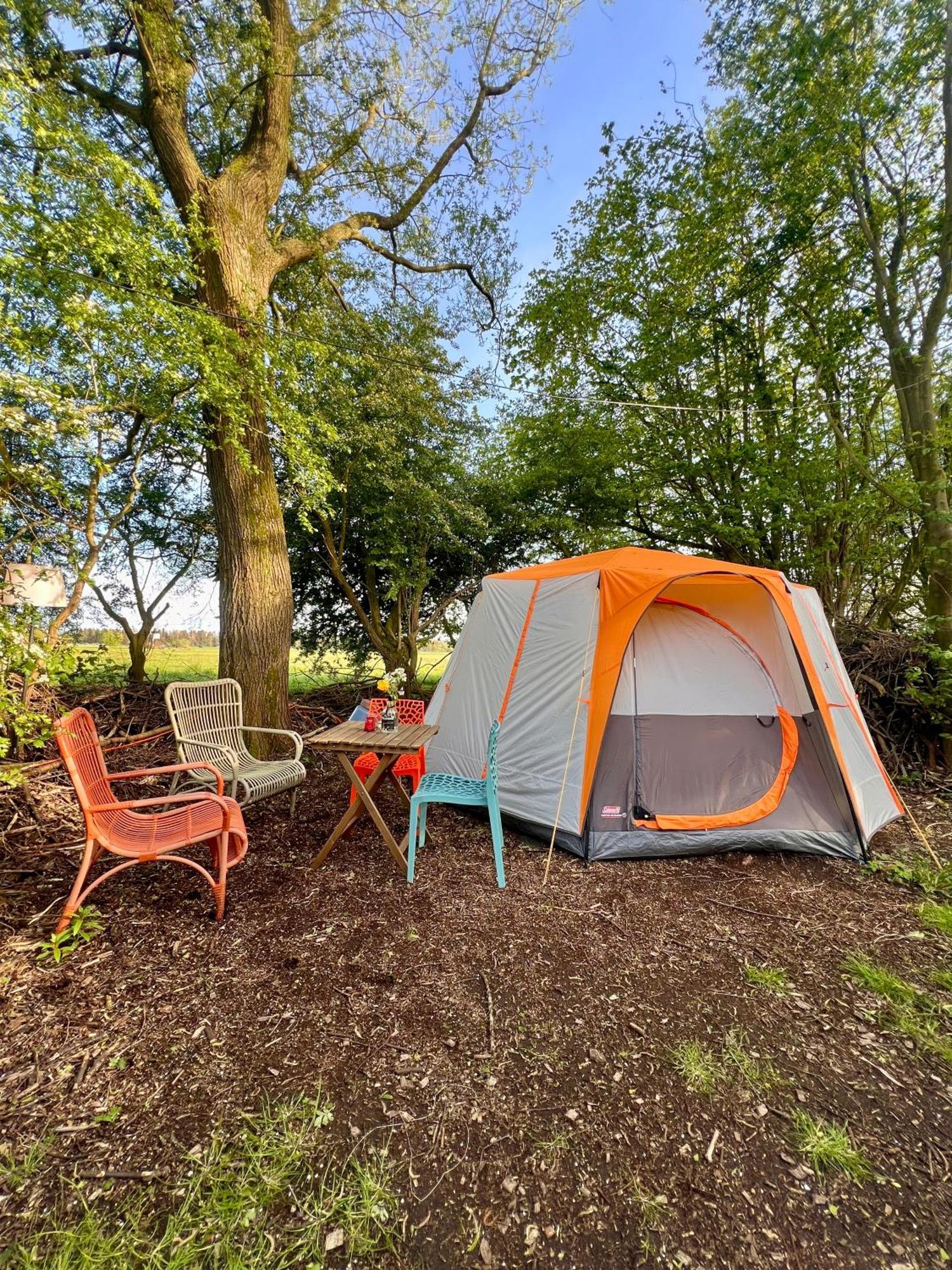 Eco-Camping De Helleborus, Yurt, Bell & Safari Tent, Pipo, Caravans, Dorms And Units Groningen Exterior foto